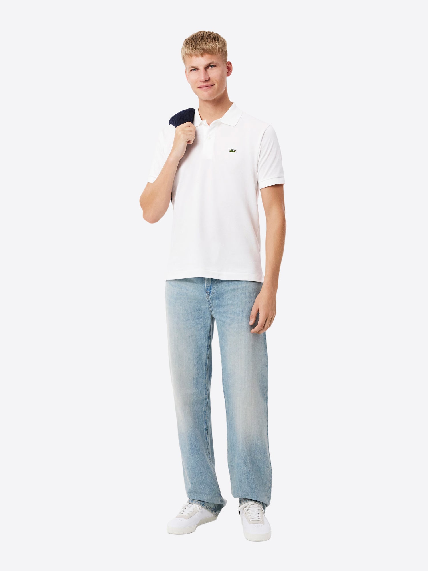 Polo maniche corte LACOSTE da Uomo - bianco L1212001 BIANCO