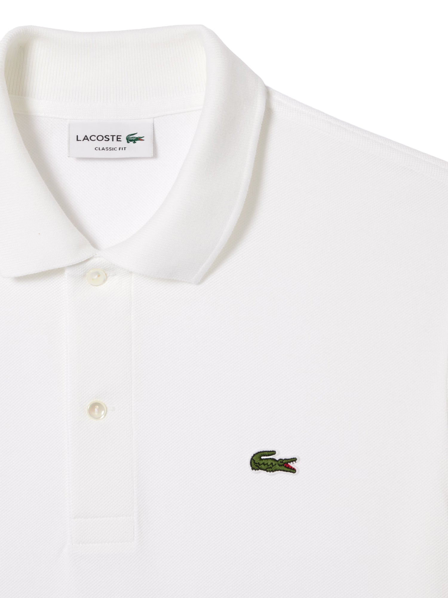 Polo maniche corte LACOSTE da Uomo - bianco L1212001 BIANCO