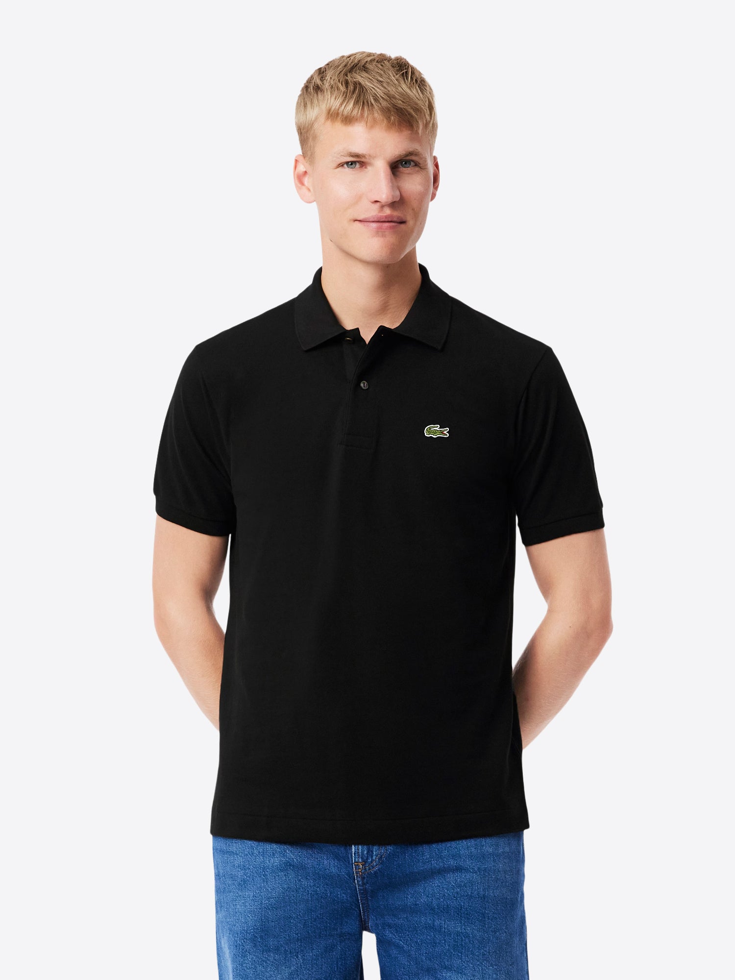 Polo maniche corte LACOSTE da Uomo - nero L1212031 NERO