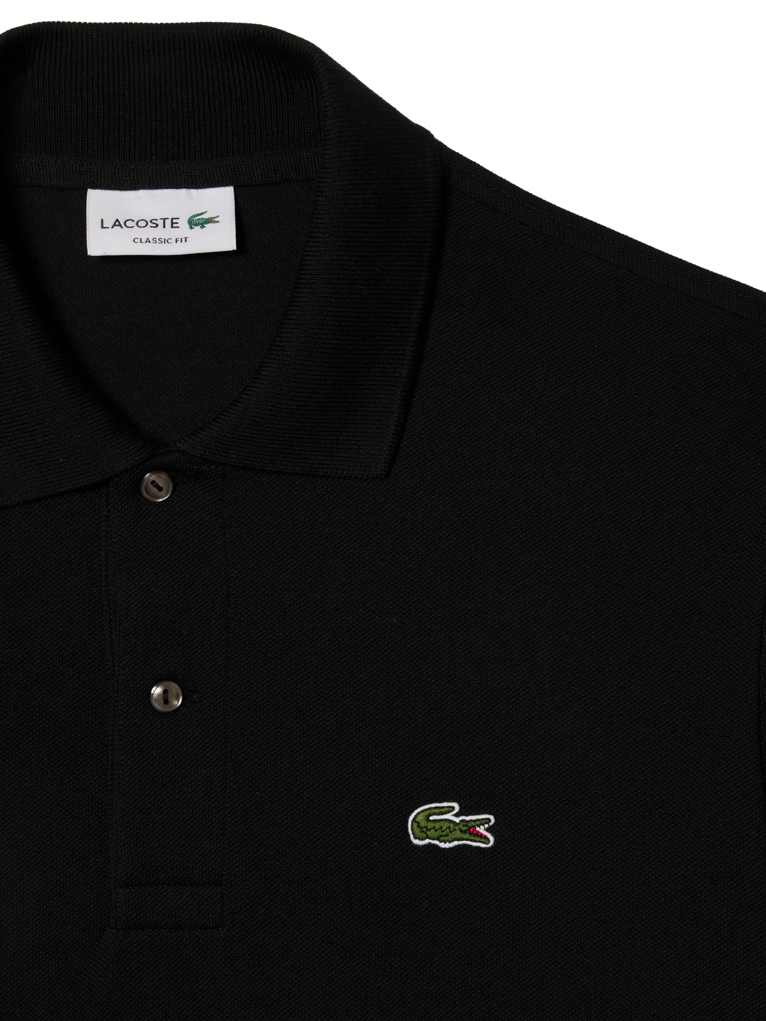 Polo maniche corte LACOSTE da Uomo - nero L1212031 NERO