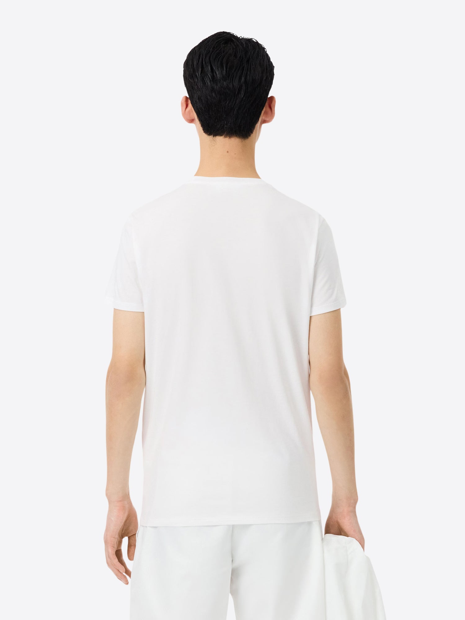 T-shirt LACOSTE da Uomo - bianco TH6709001 BIANCO