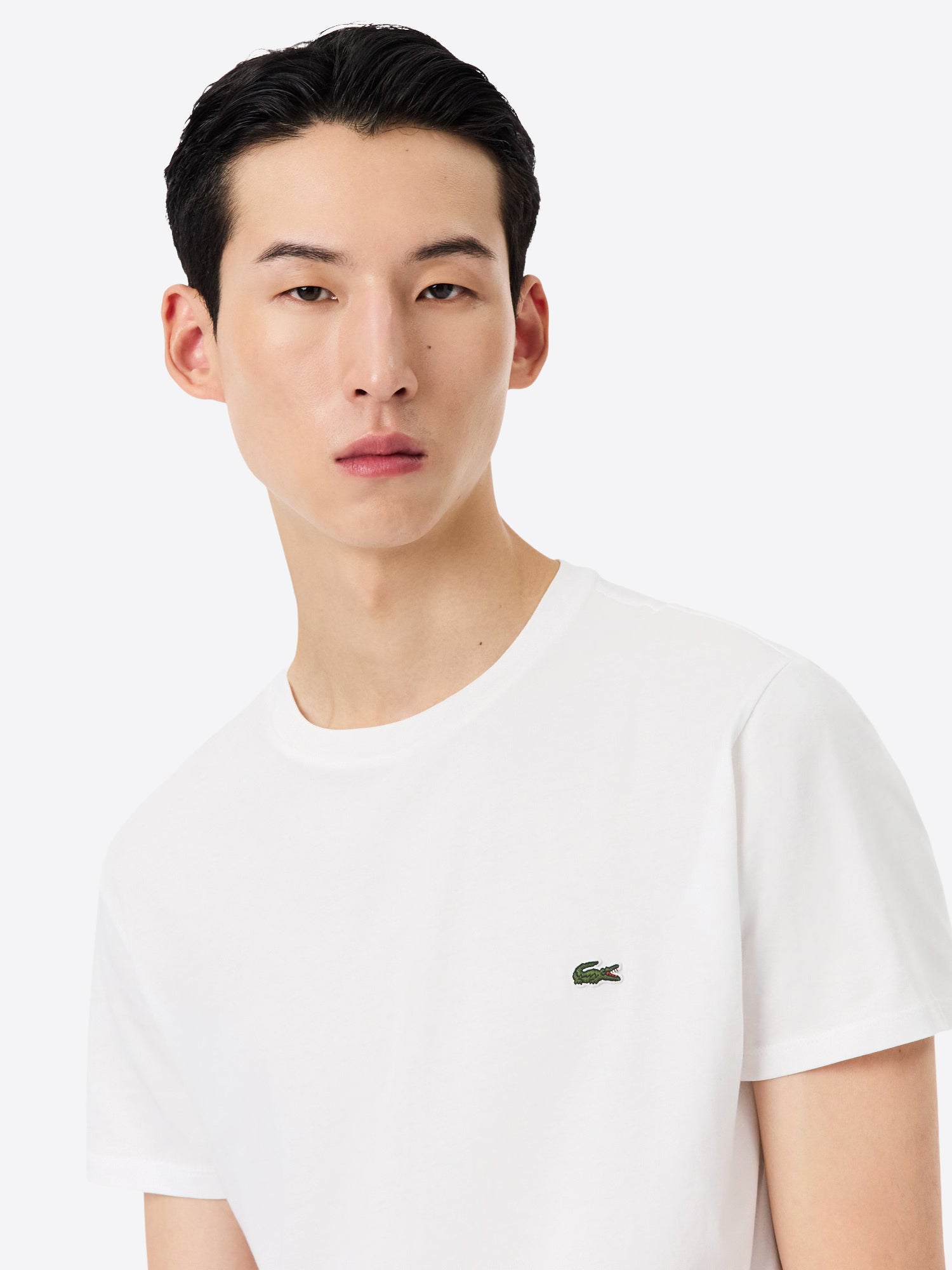 T-shirt LACOSTE da Uomo - bianco TH6709001 BIANCO