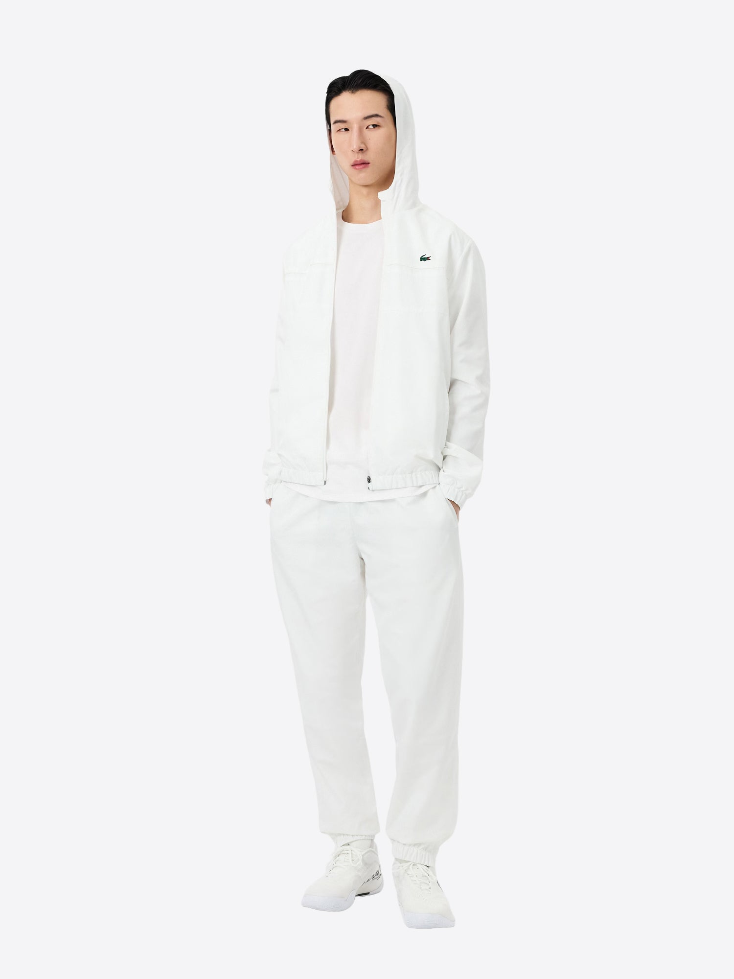 T-shirt LACOSTE da Uomo - bianco TH6709001 BIANCO