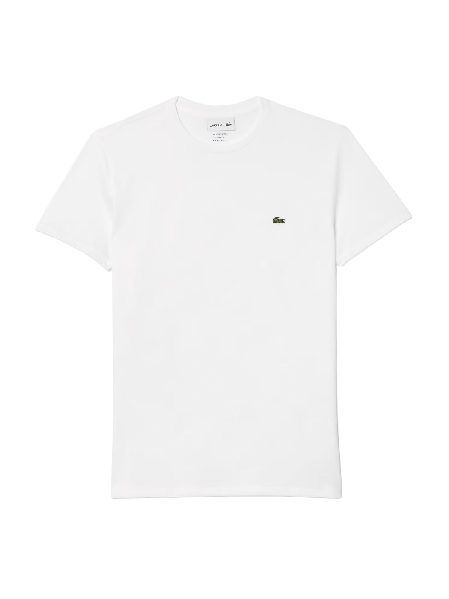 T-shirt LACOSTE da Uomo - bianco TH6709001 BIANCO