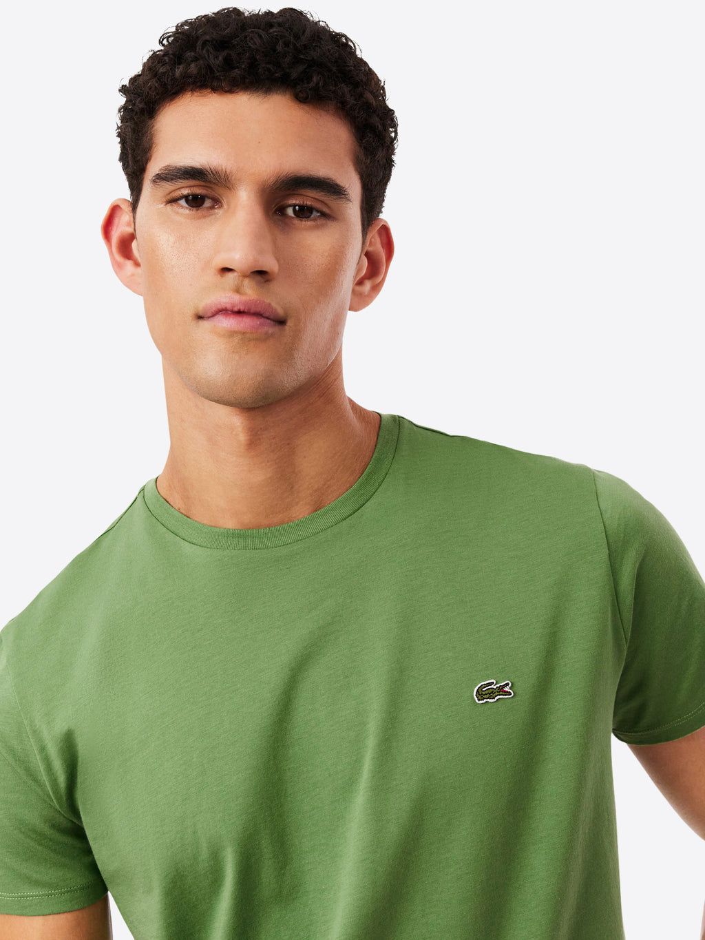 T-shirt LACOSTE da Uomo - verde TH670902M VERDECHIARO