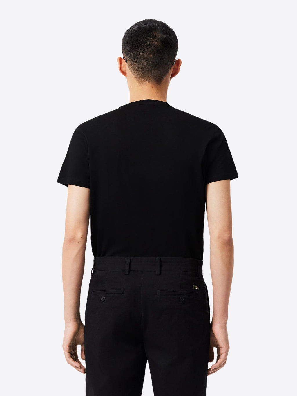 T-shirt LACOSTE da Uomo - nero TH6709031 NERO