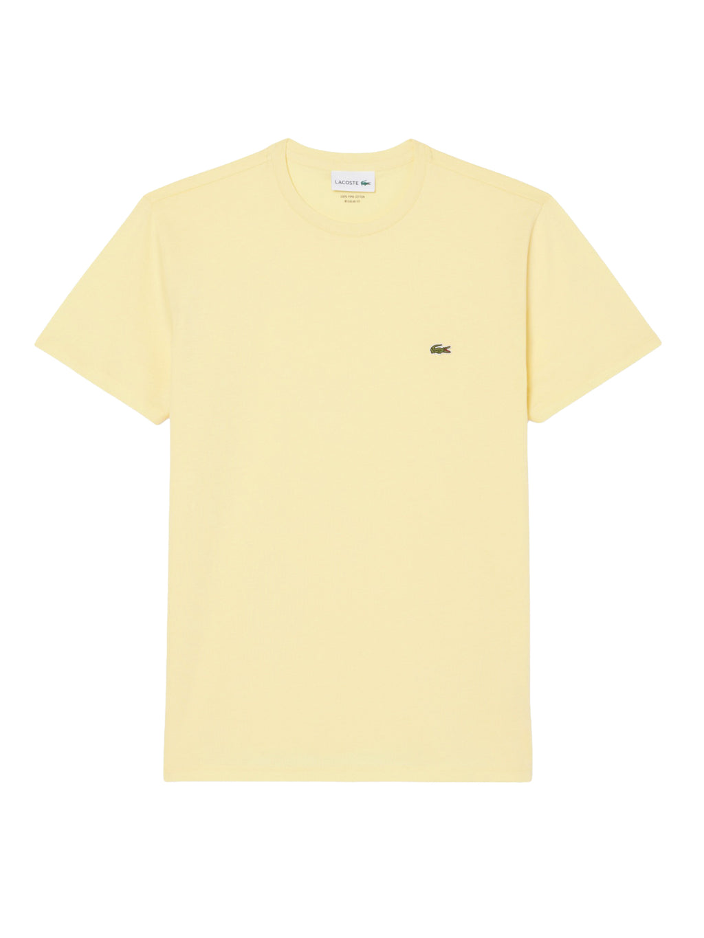 T-shirt LACOSTE da Uomo - giallo TH6709107 GIALLO