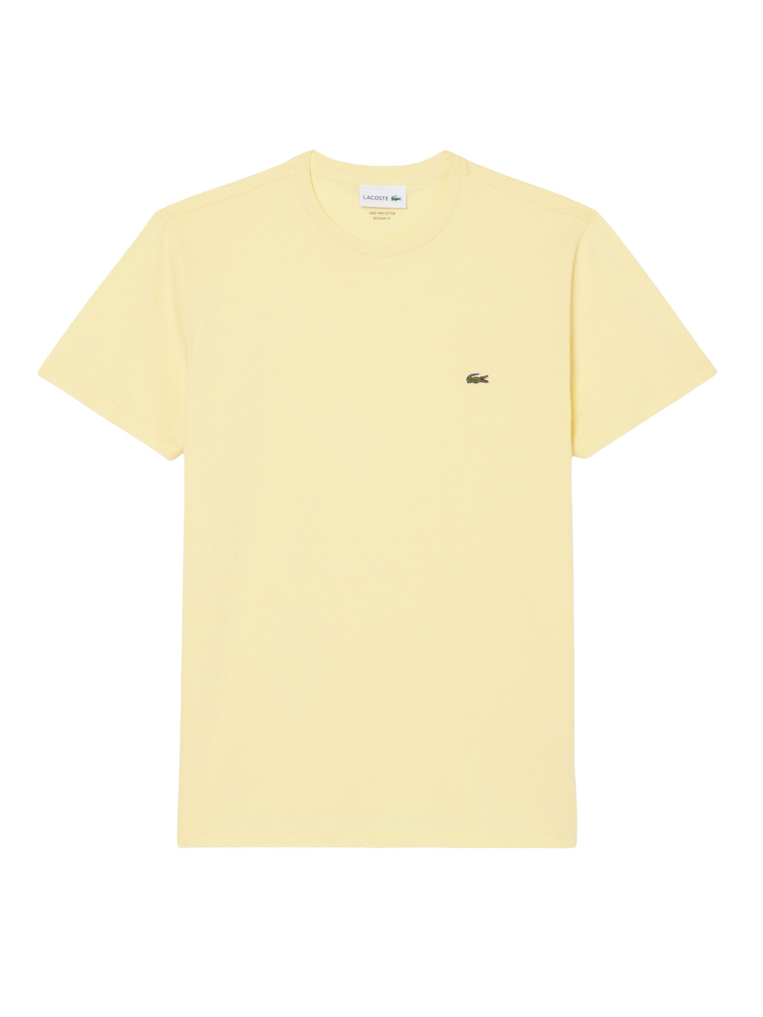 T-shirt LACOSTE da Uomo - giallo TH6709107 GIALLO