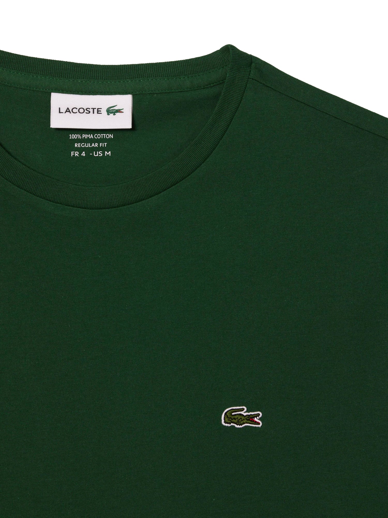 T-shirt LACOSTE da Uomo - verde TH6709132 VERDE