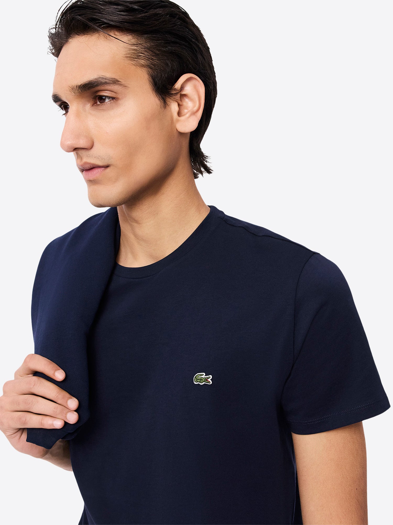 T-shirt LACOSTE da Uomo - blu TH6709166 BLU