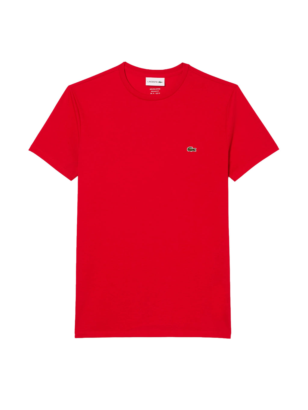T-shirt LACOSTE da Uomo - rosso TH6709240 ROSSO