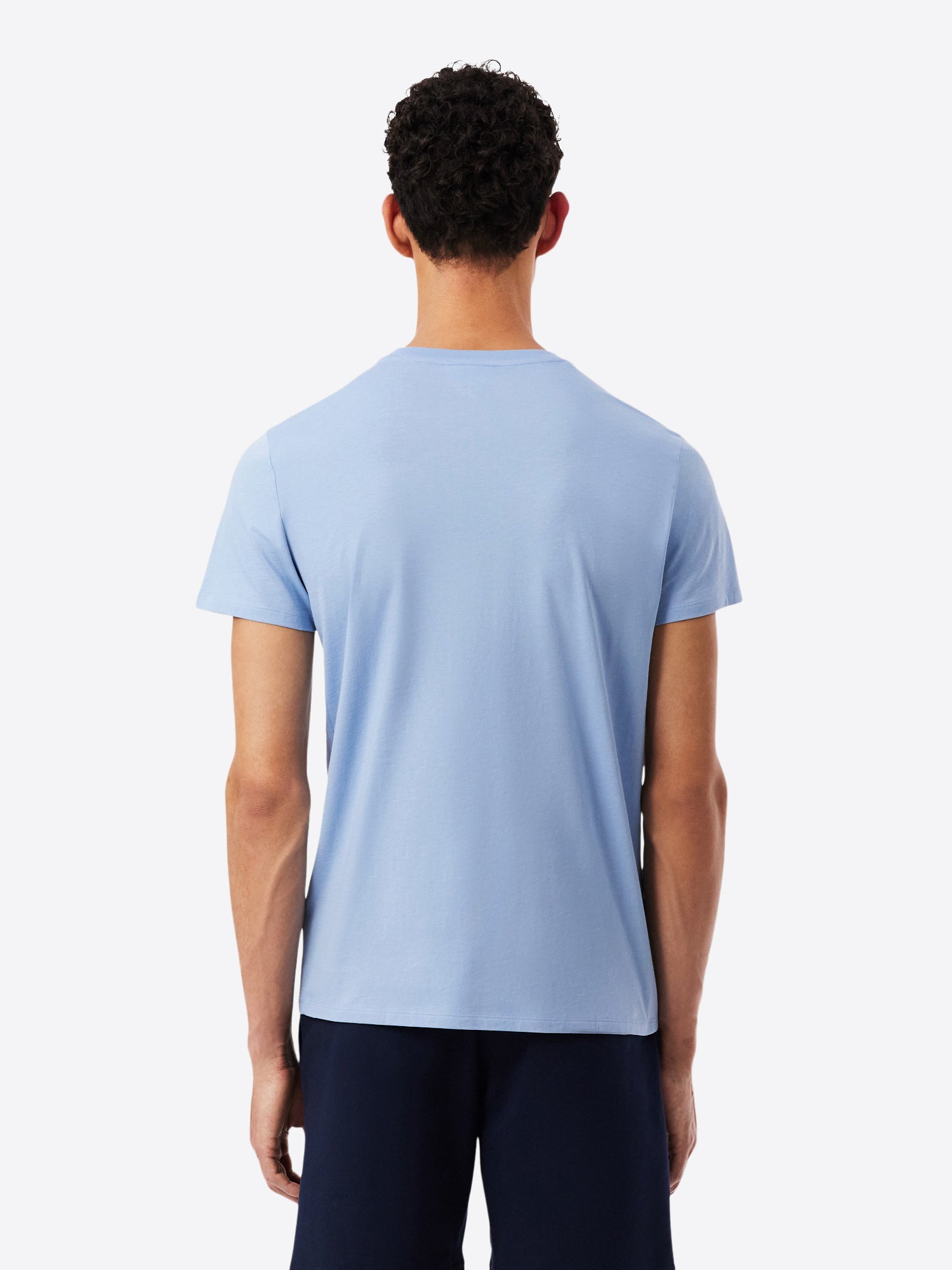 T-shirt LACOSTE da Uomo - blu TH6709AEY CELESTE