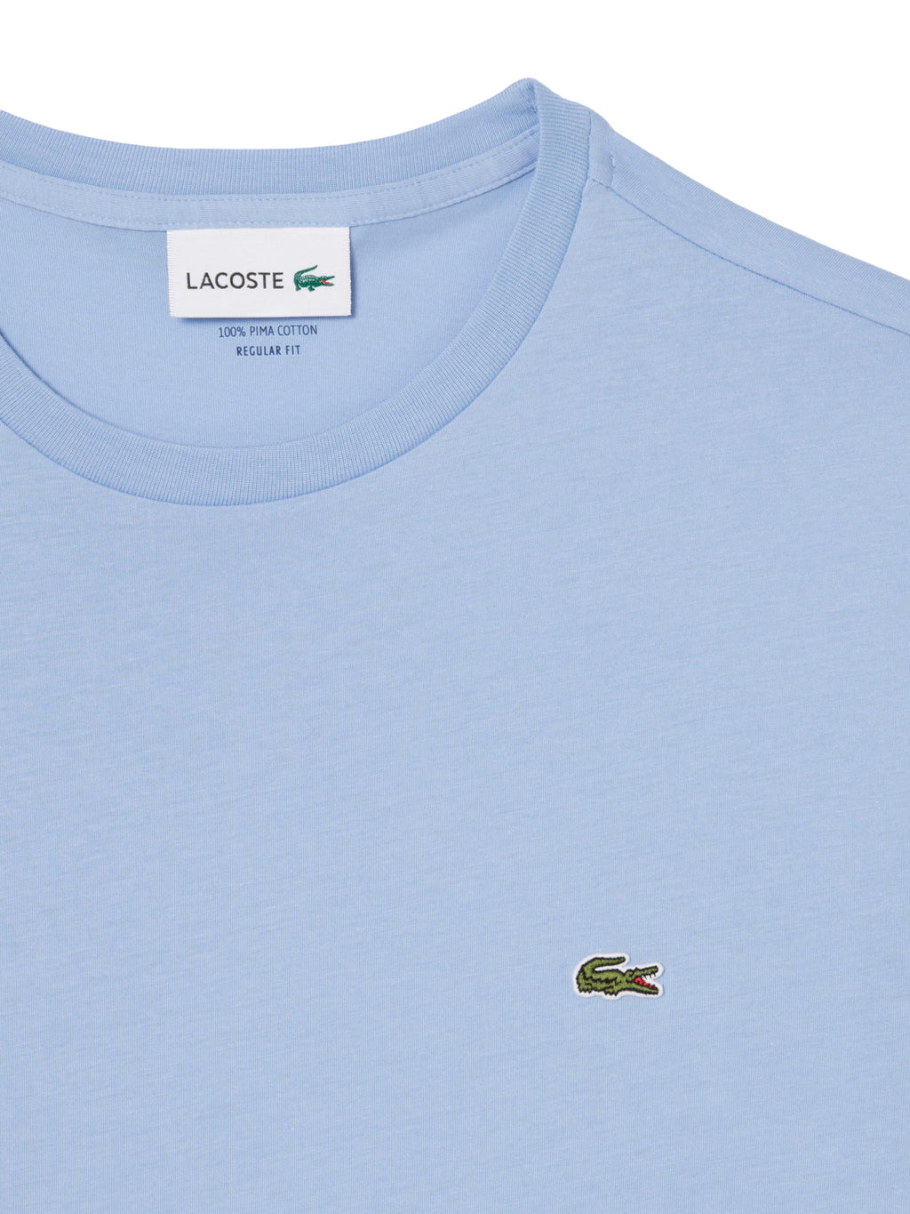 T-shirt LACOSTE da Uomo - blu TH6709AEY CELESTE