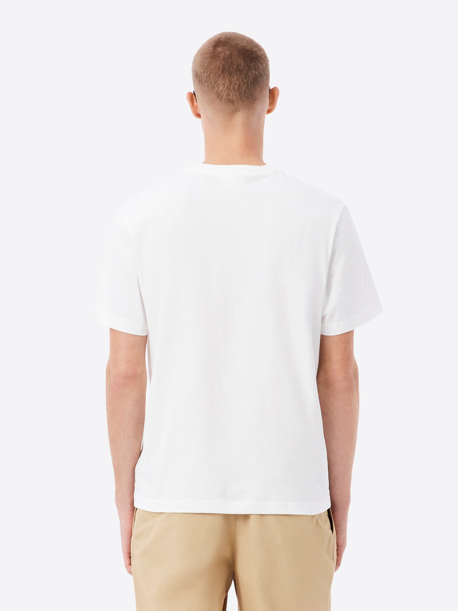 T-shirt LACOSTE da Uomo - bianco TH7318001 BIANCO
