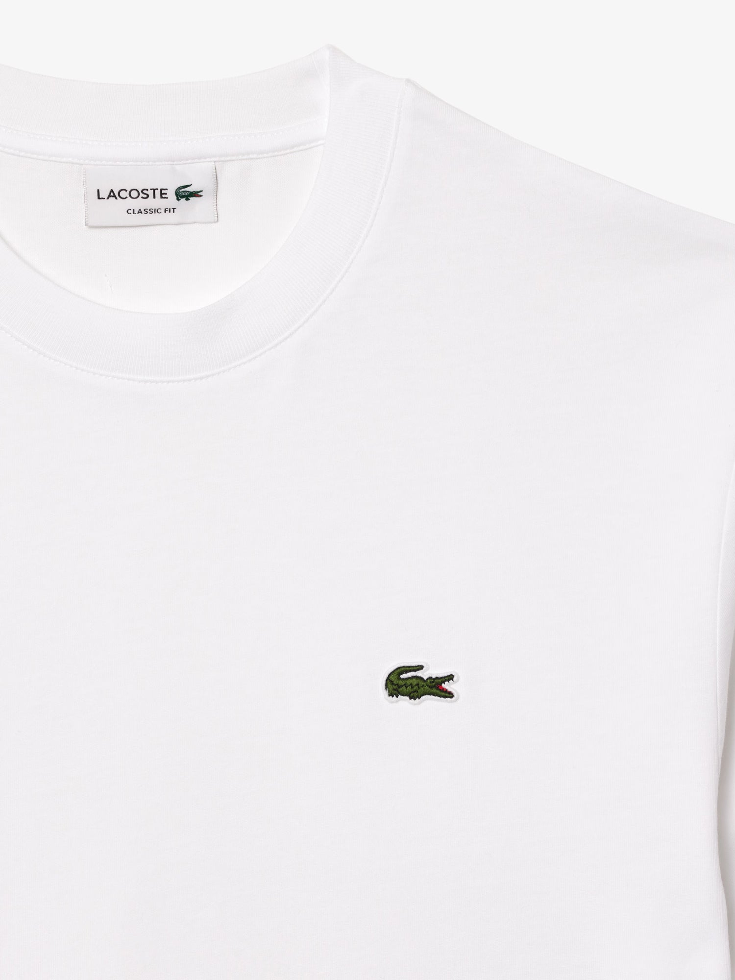T-shirt LACOSTE da Uomo - bianco TH7318001 BIANCO