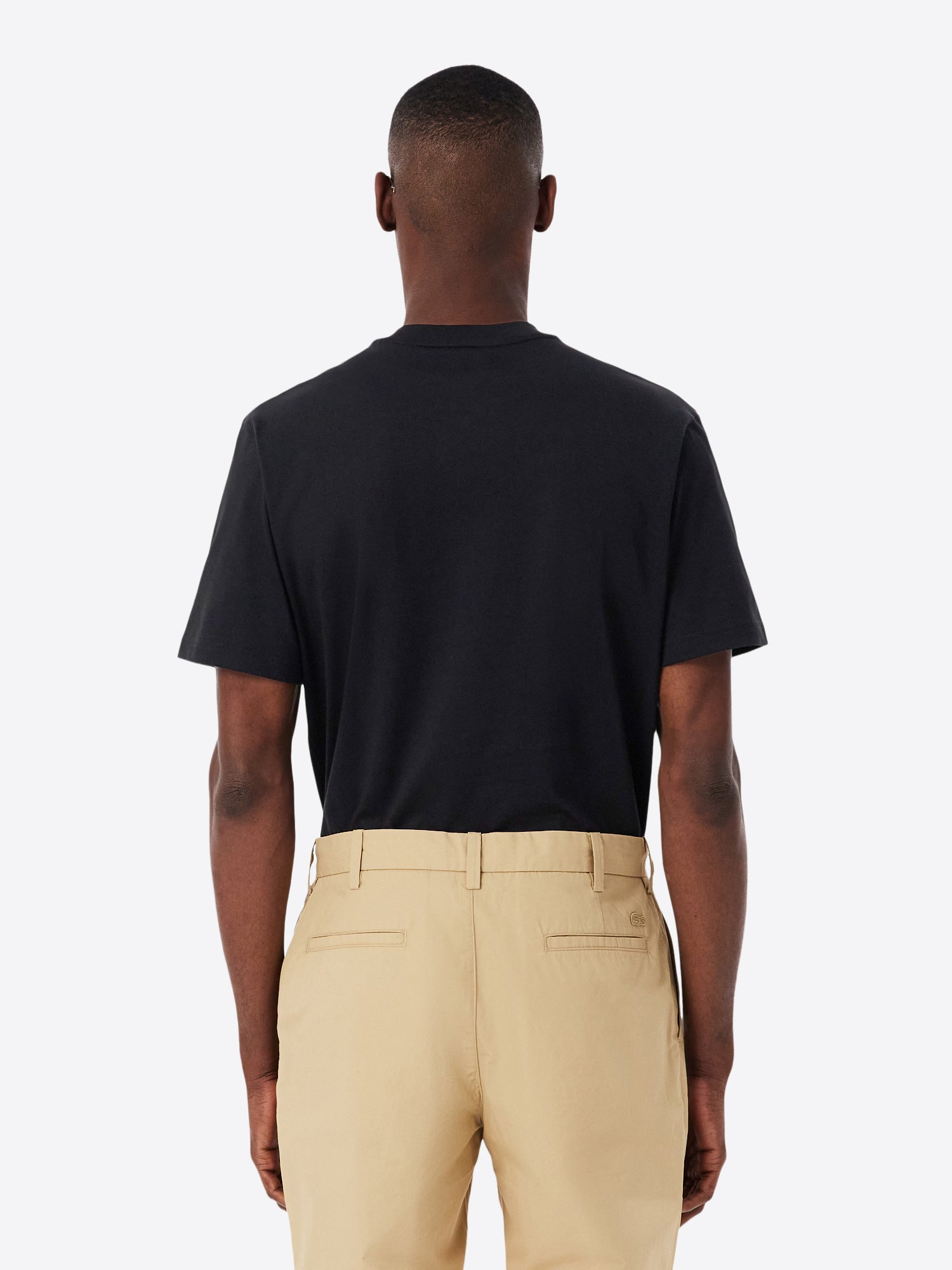 T-shirt LACOSTE da Uomo - nero TH7318031 NERO
