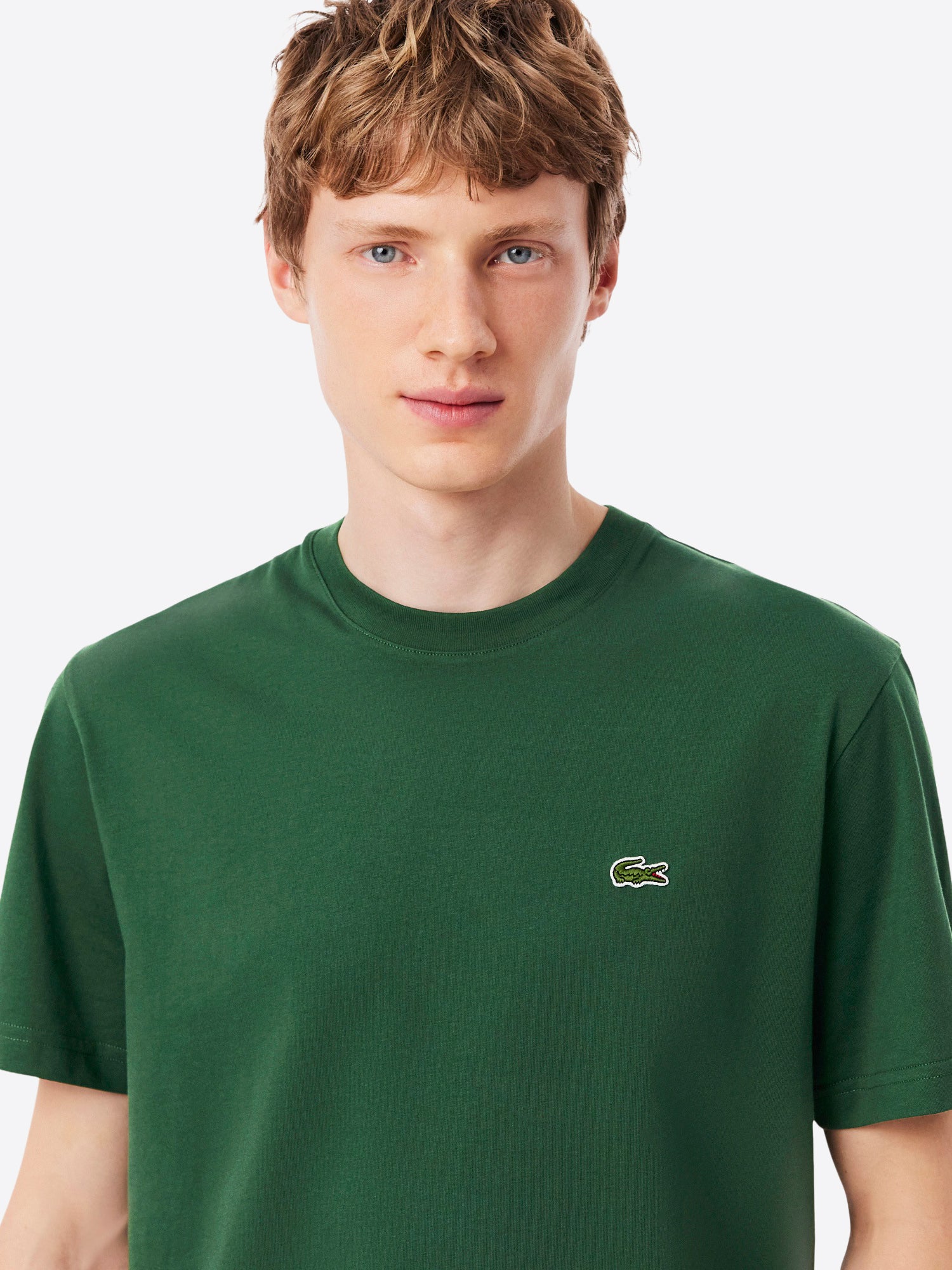 T-shirt LACOSTE da Uomo - verde TH7318132 VERDE