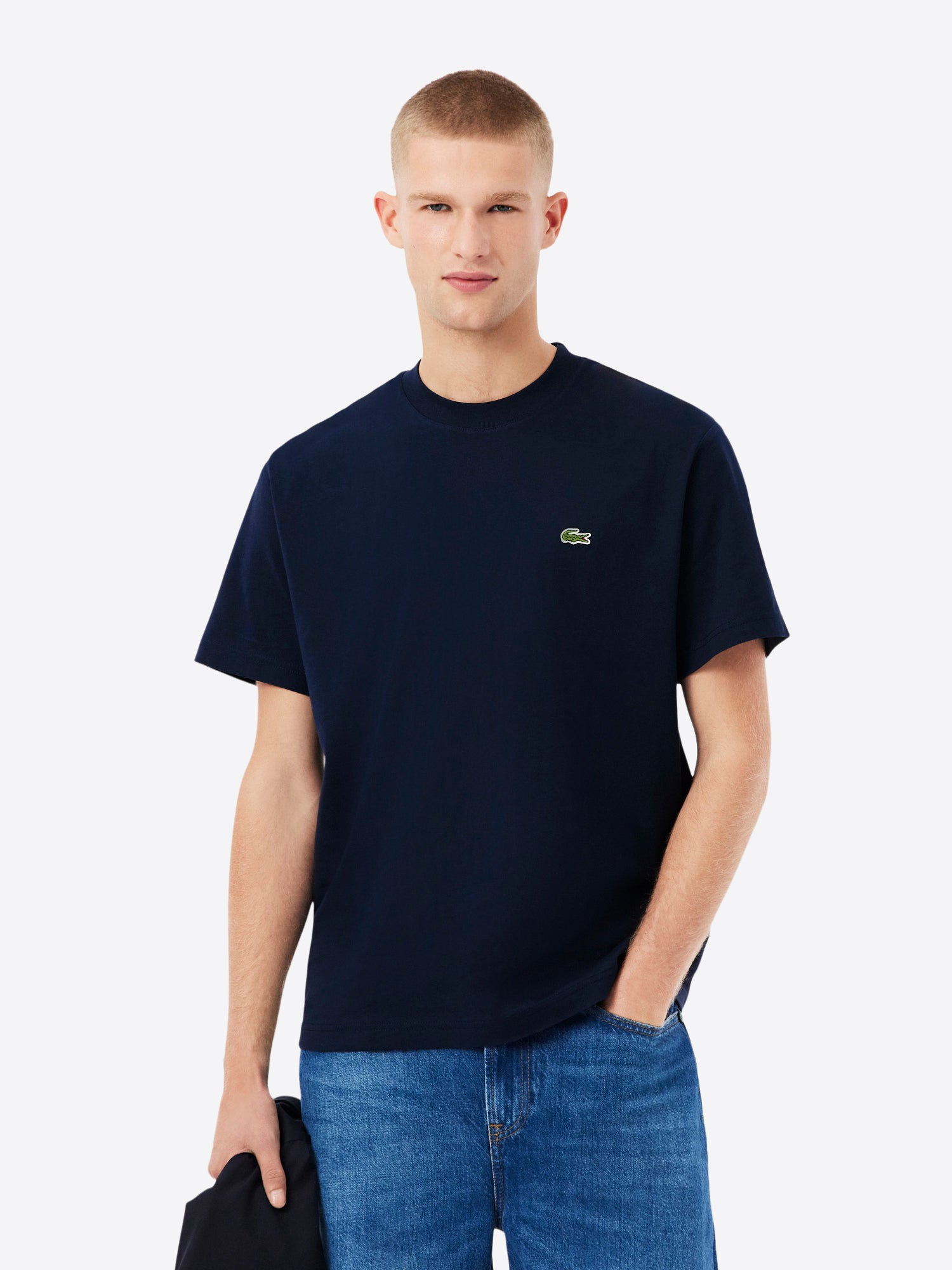 T-shirt LACOSTE da Uomo - blu TH7318166 BLU