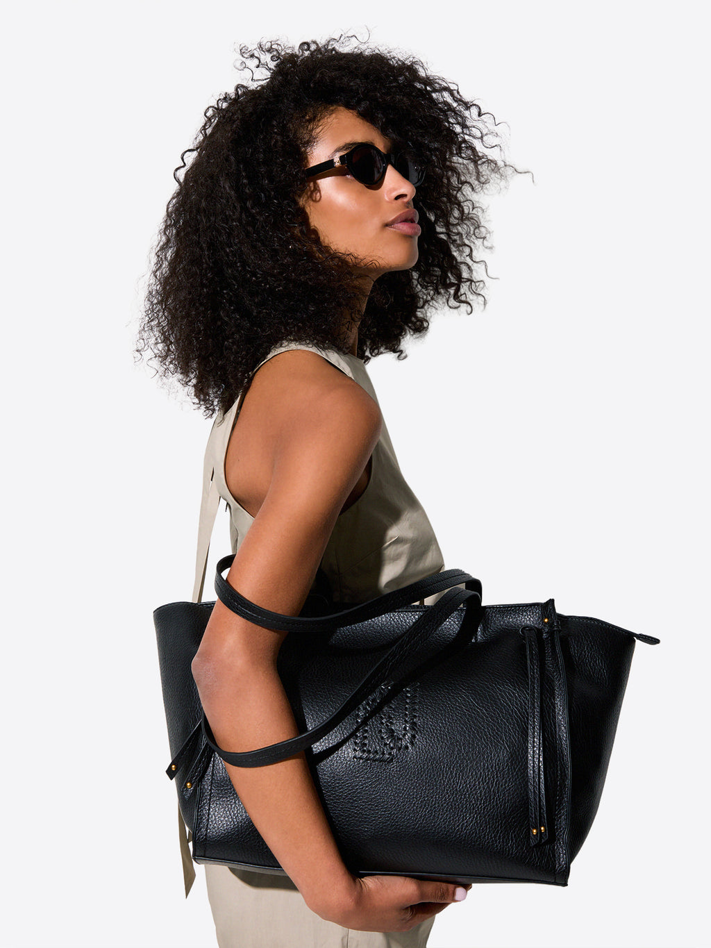Borsa a Mano LIU JO da Donna - nero AA6080E110922222 NERO