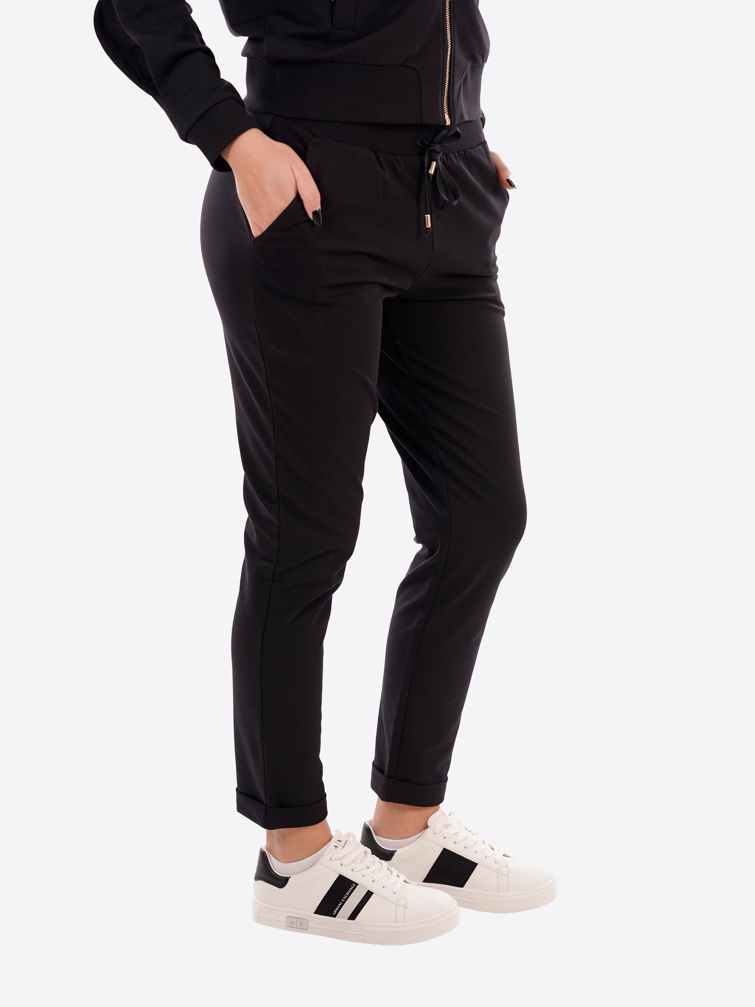 Pantalone Tuta LIU-JO SPORT da Donna - nero TA603122222 NERO