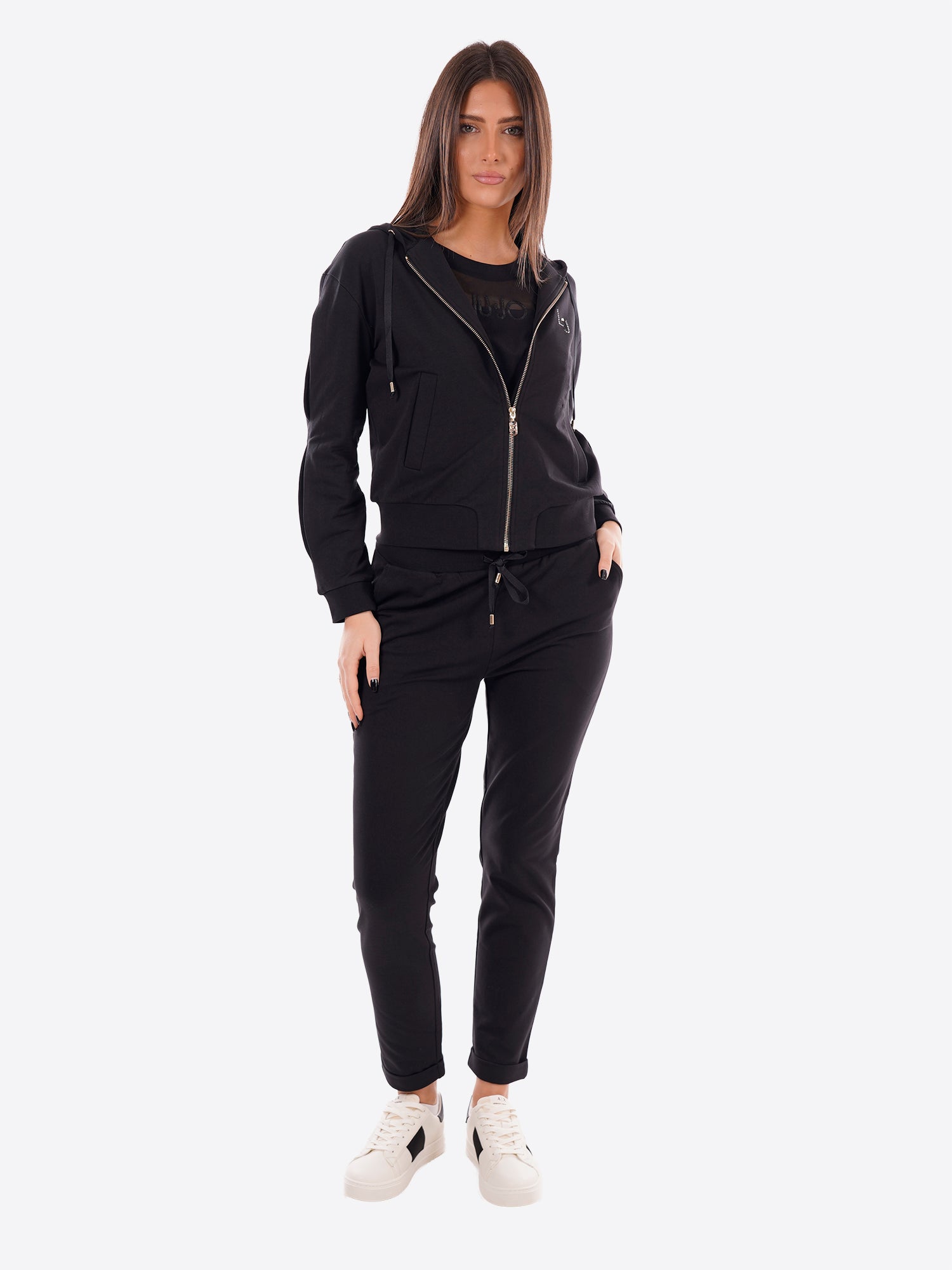 Pantalone Tuta LIU-JO SPORT da Donna - nero TA603122222 NERO