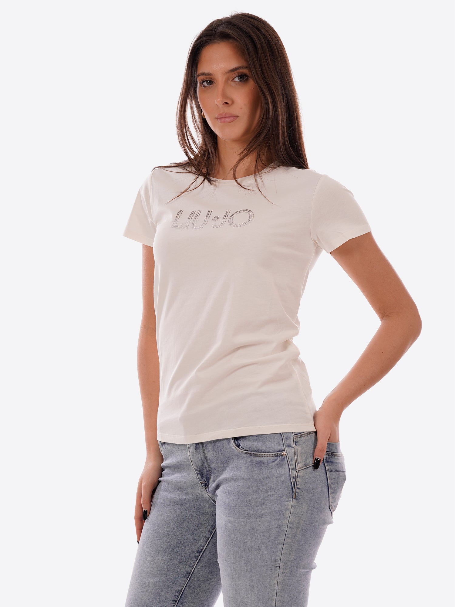 T-shirt LIU-JO SPORT da Donna - bianco TA6056M9136 BIANCO