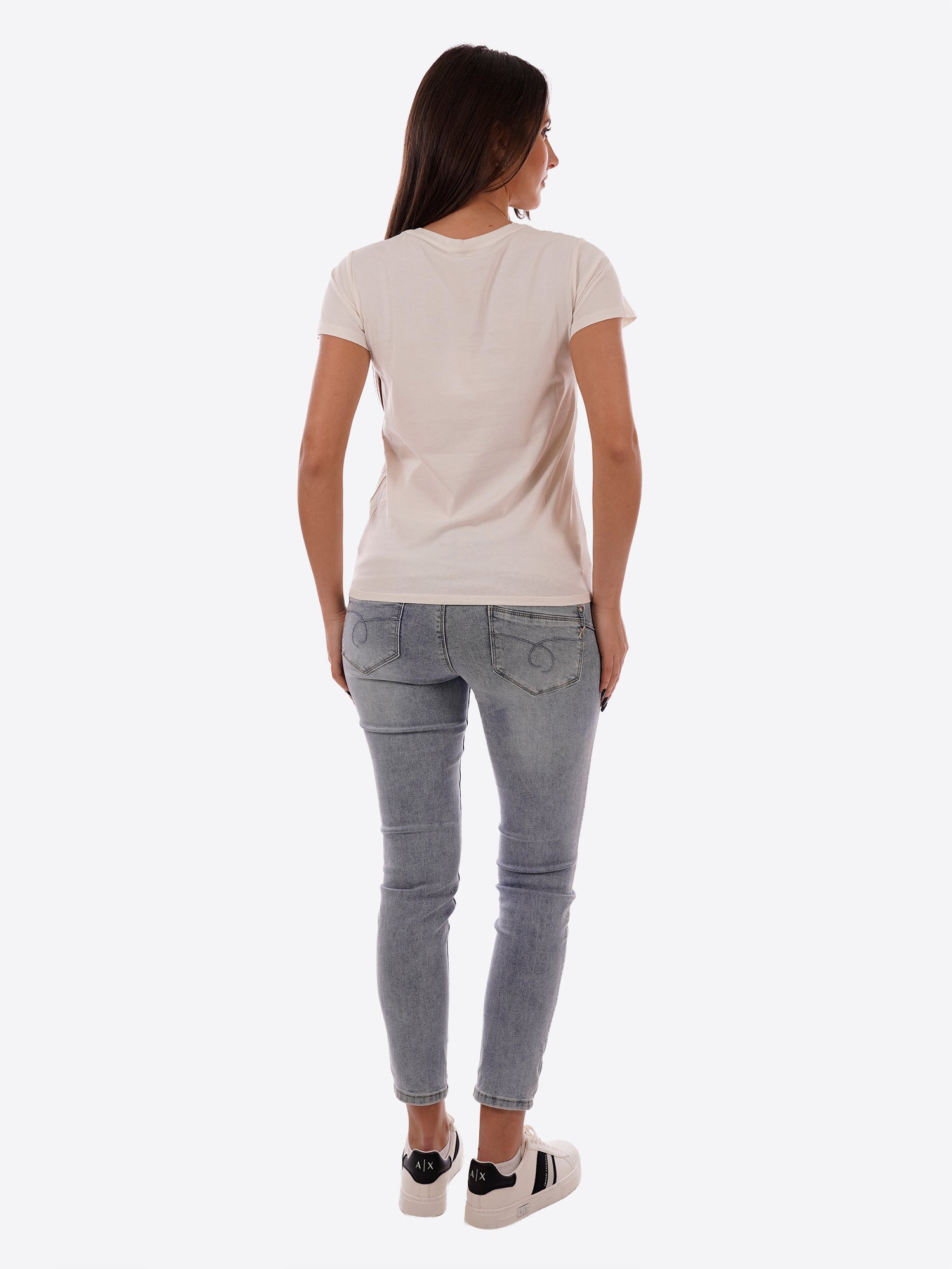 T-shirt LIU-JO SPORT da Donna - bianco TA6056M9136 BIANCO