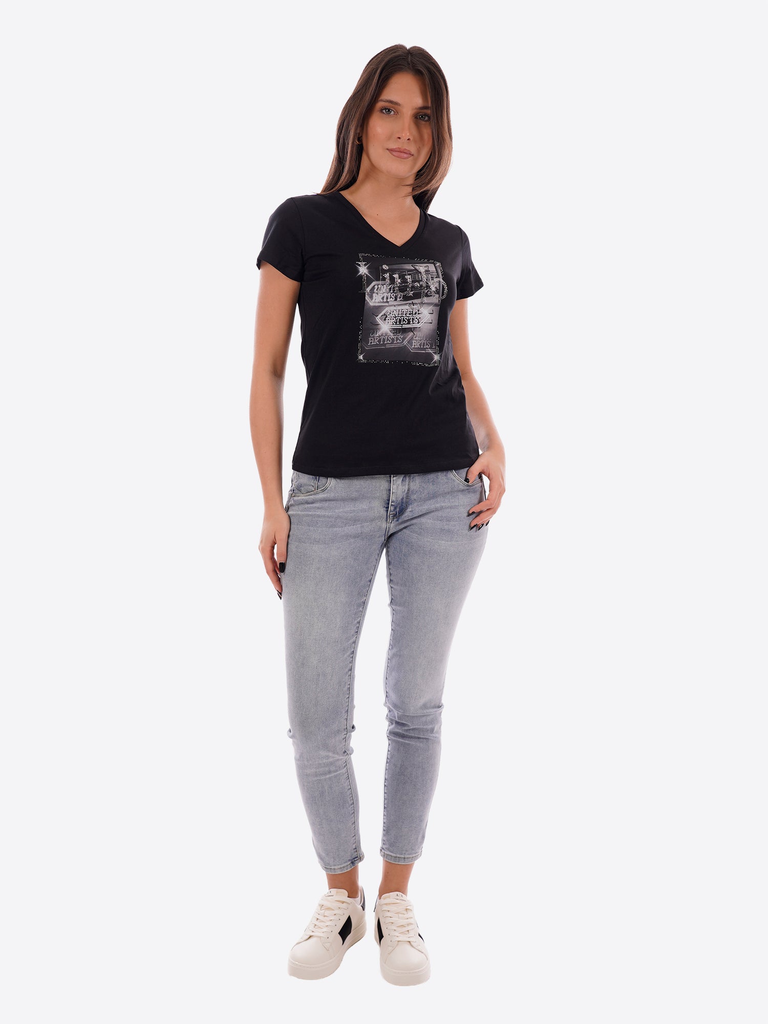 T-shirt LIU-JO SPORT da Donna - nero TA6057P9186 NERO