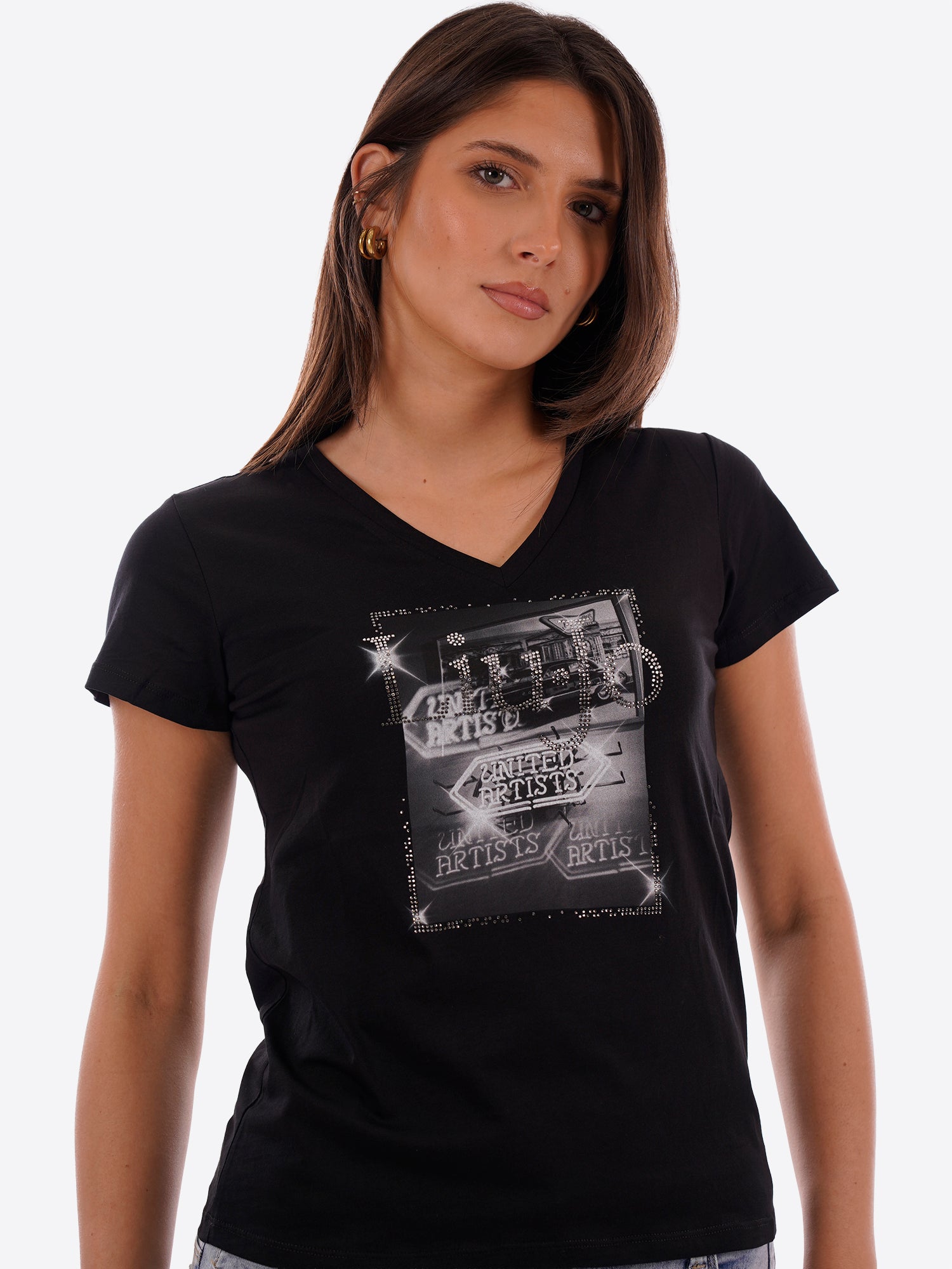 T-shirt LIU-JO SPORT da Donna - nero TA6057P9186 NERO
