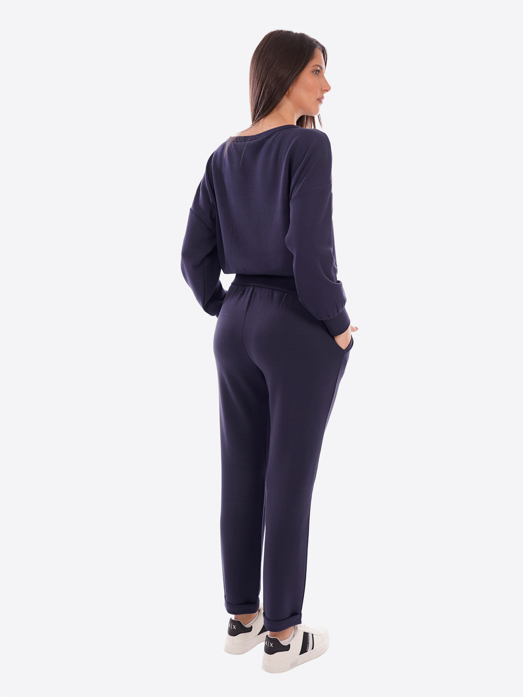 Felpa giro LIU-JO SPORT da Donna - blu TA607793924 BLU
