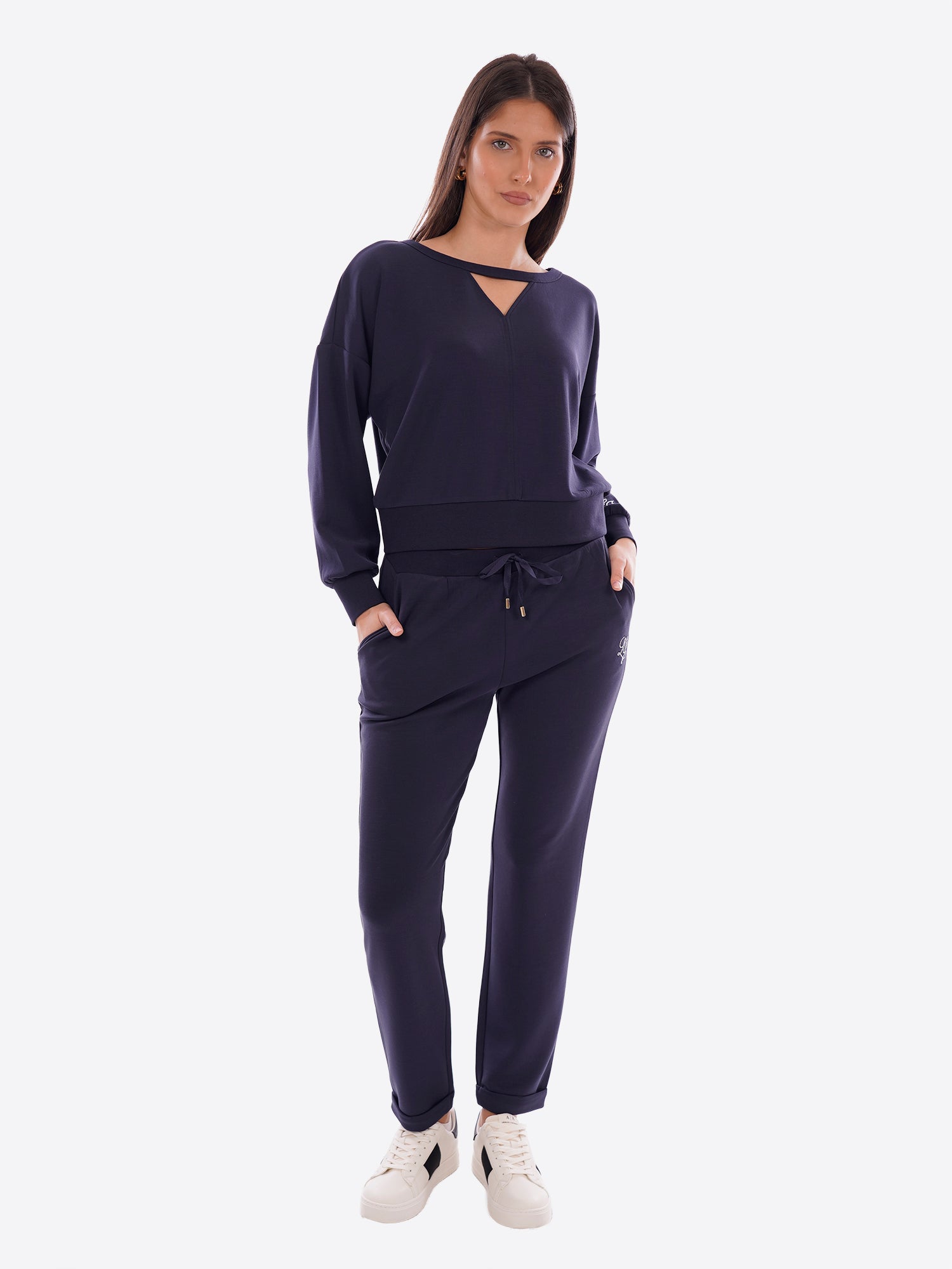 Pantalone LIU-JO SPORT da Donna - blu TA608193924 BLU