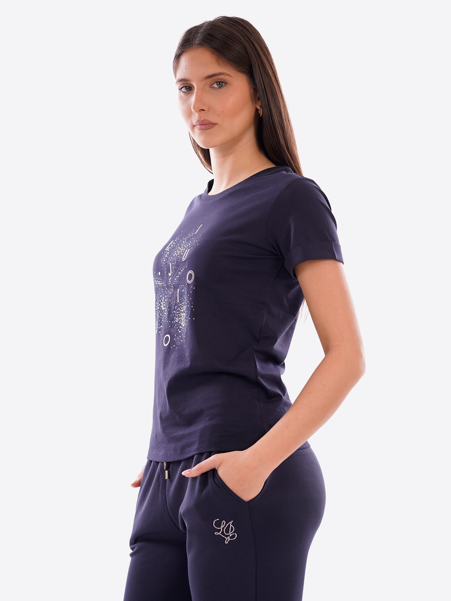 T-shirt LIU-JO SPORT da Donna - blu TA6157T9983 BLU