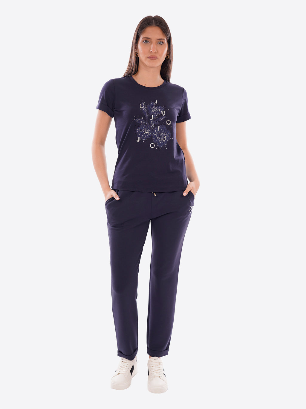 T-shirt LIU-JO SPORT da Donna - blu TA6157T9983 BLU