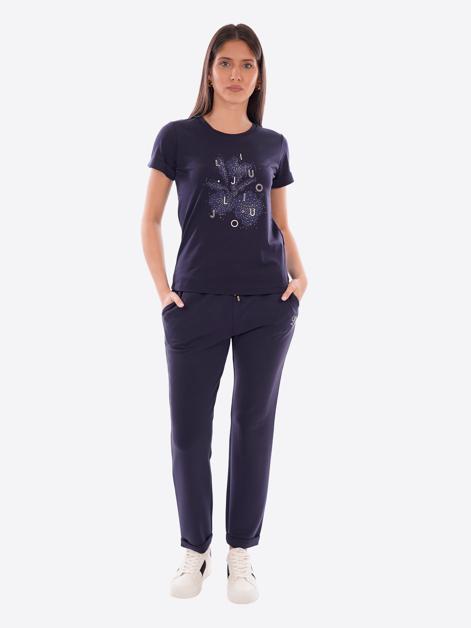 T-shirt LIU-JO SPORT da Donna - blu TA6157T9983 BLU