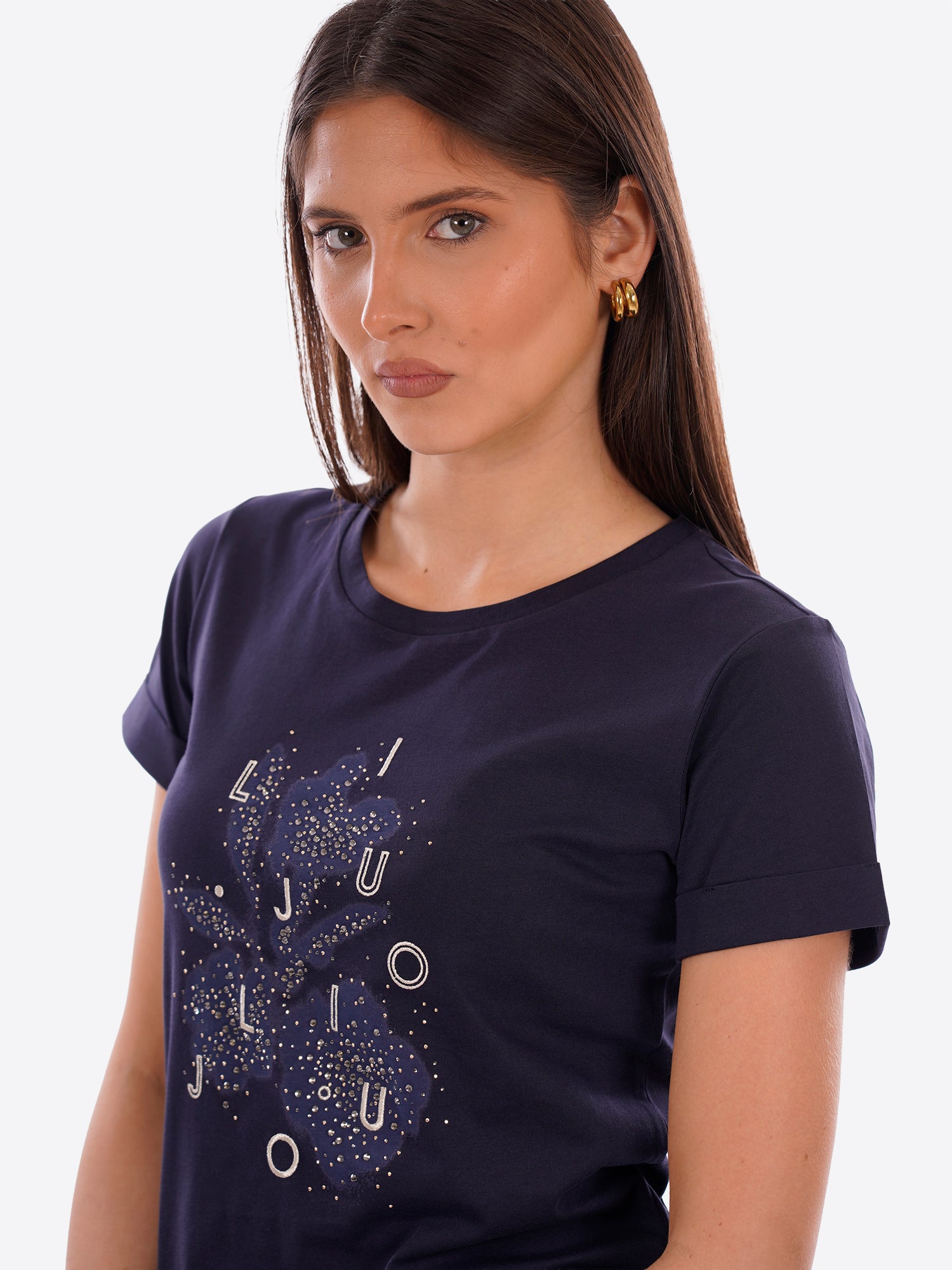 T-shirt LIU-JO SPORT da Donna - blu TA6157T9983 BLU