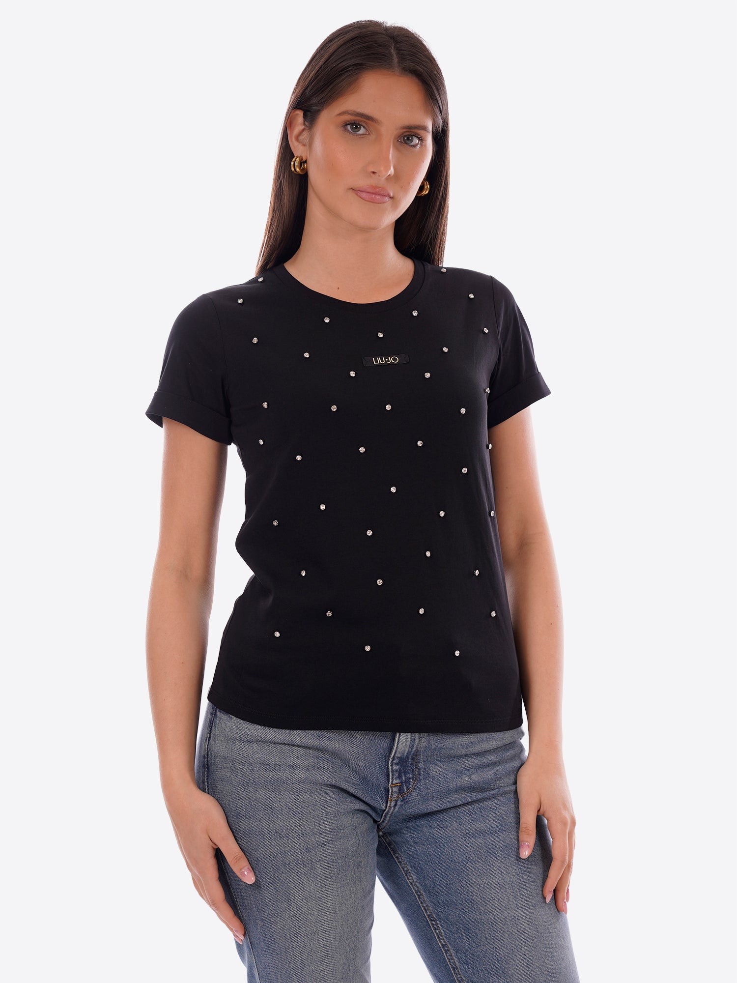 T-shirt LIU-JO SPORT da Donna - nero TA6157W94143 NERO