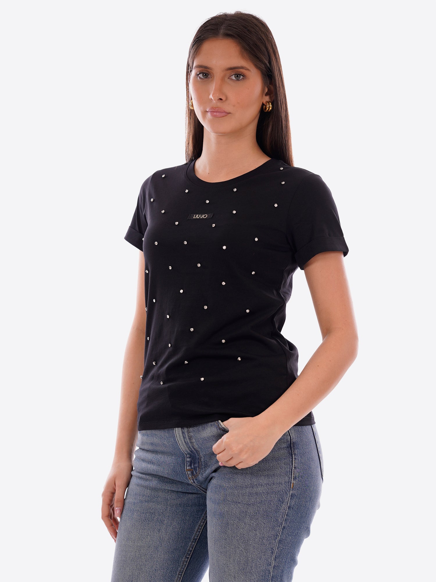 T-shirt LIU-JO SPORT da Donna - nero TA6157W94143 NERO