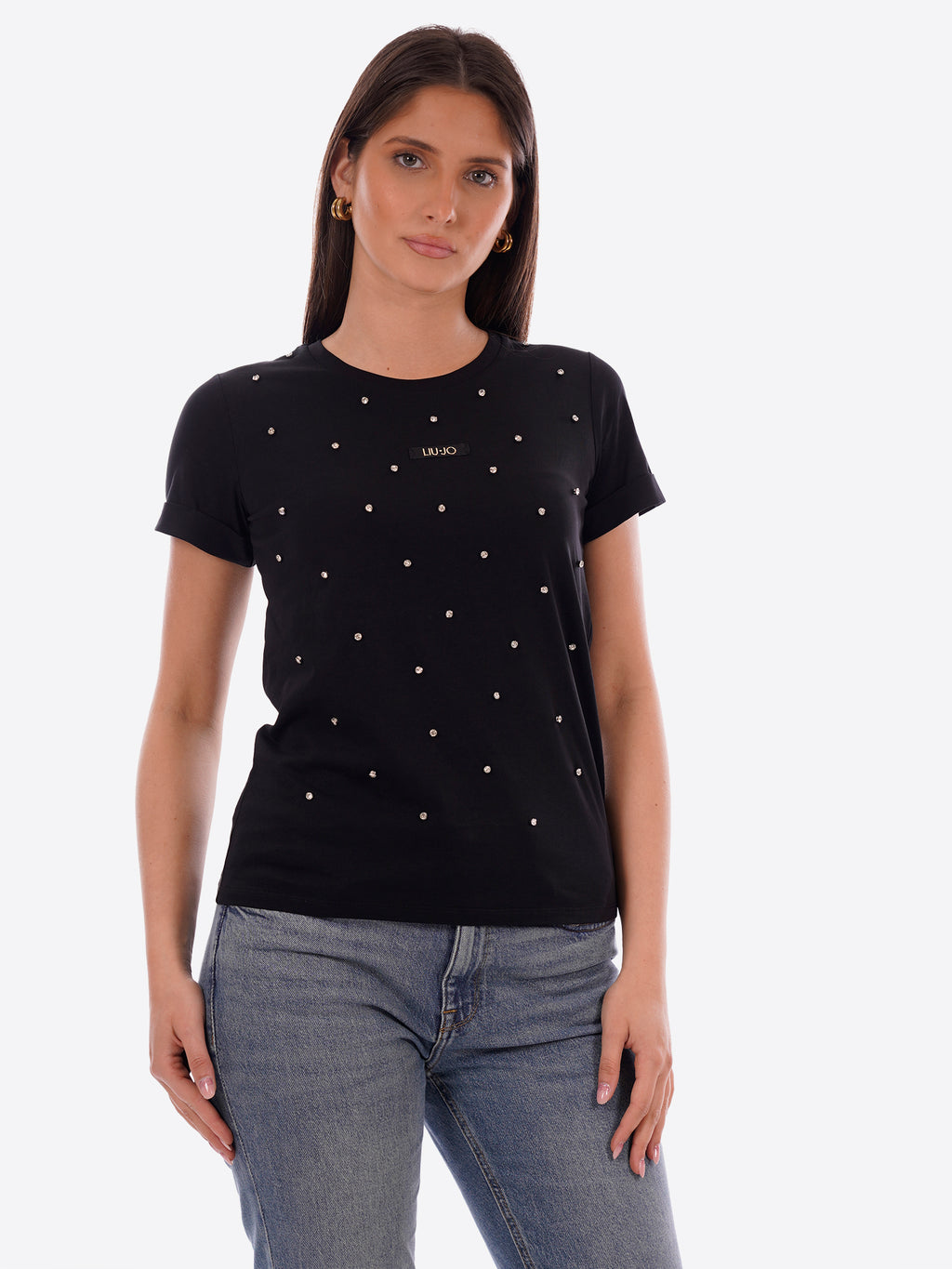 T-shirt LIU-JO SPORT da Donna - nero TA6157W94143 NERO