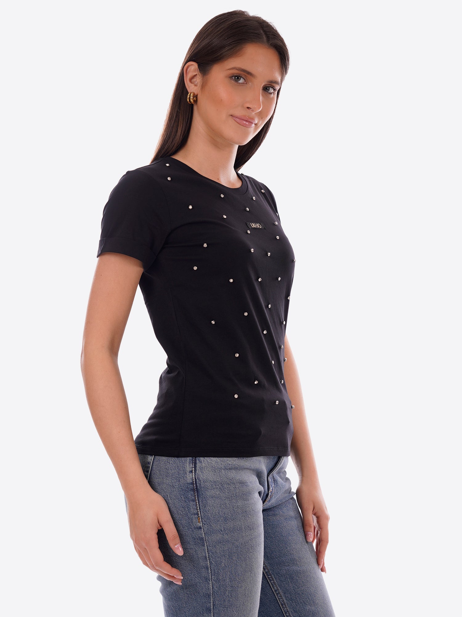 T-shirt LIU-JO SPORT da Donna - nero TA6157W94143 NERO