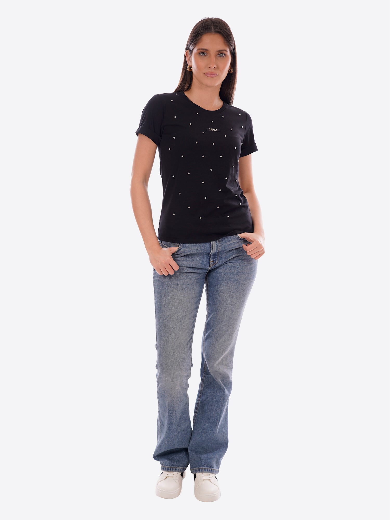 T-shirt LIU-JO SPORT da Donna - nero TA6157W94143 NERO