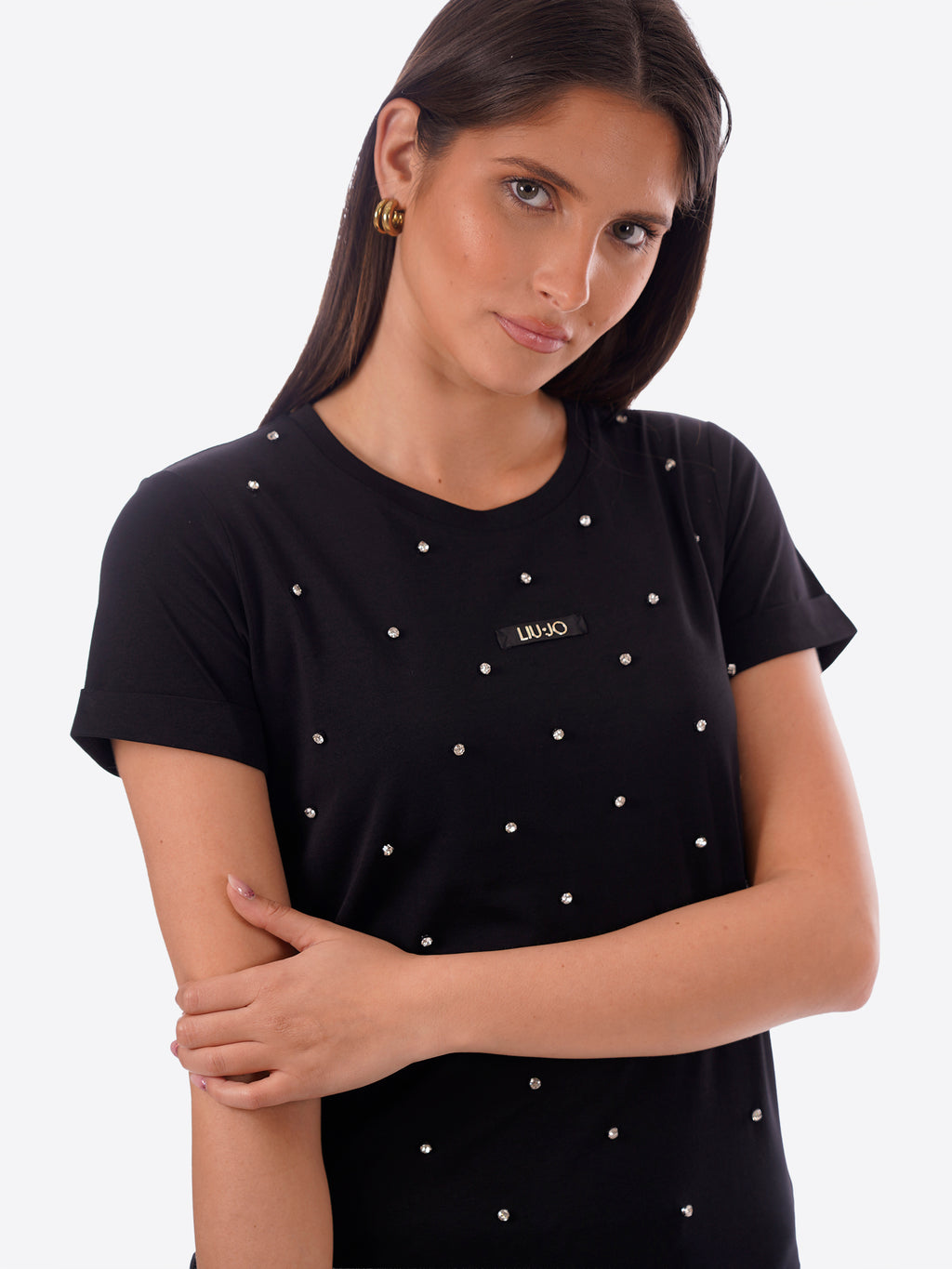 T-shirt LIU-JO SPORT da Donna - nero TA6157W94143 NERO