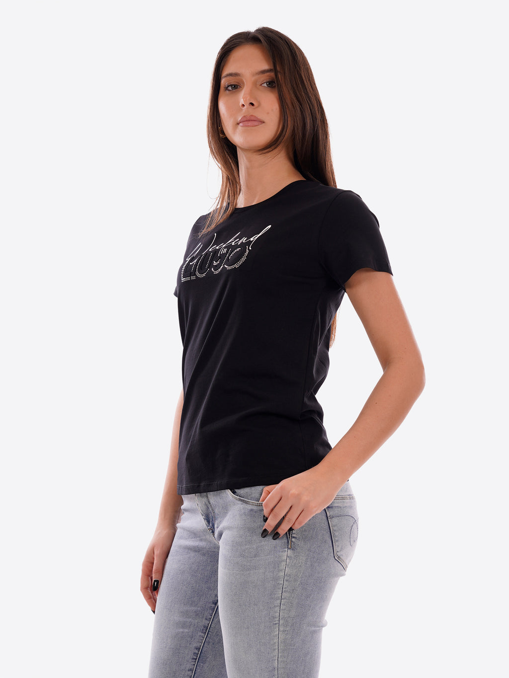 T-shirt LIU-JO SPORT da Donna - nero TA6252P9291 NERO