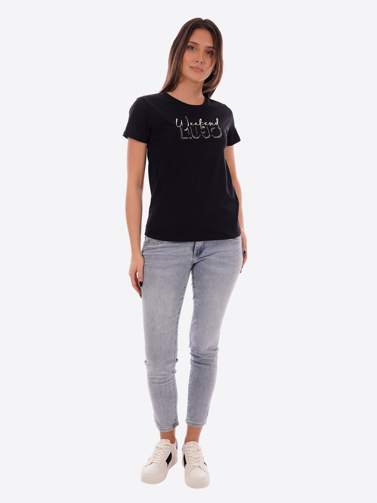 T-shirt LIU-JO SPORT da Donna - nero TA6252P9291 NERO