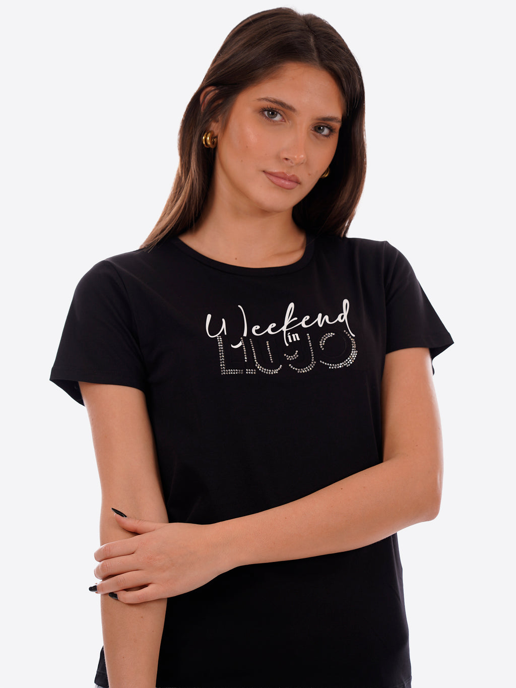 T-shirt LIU-JO SPORT da Donna - nero TA6252P9291 NERO