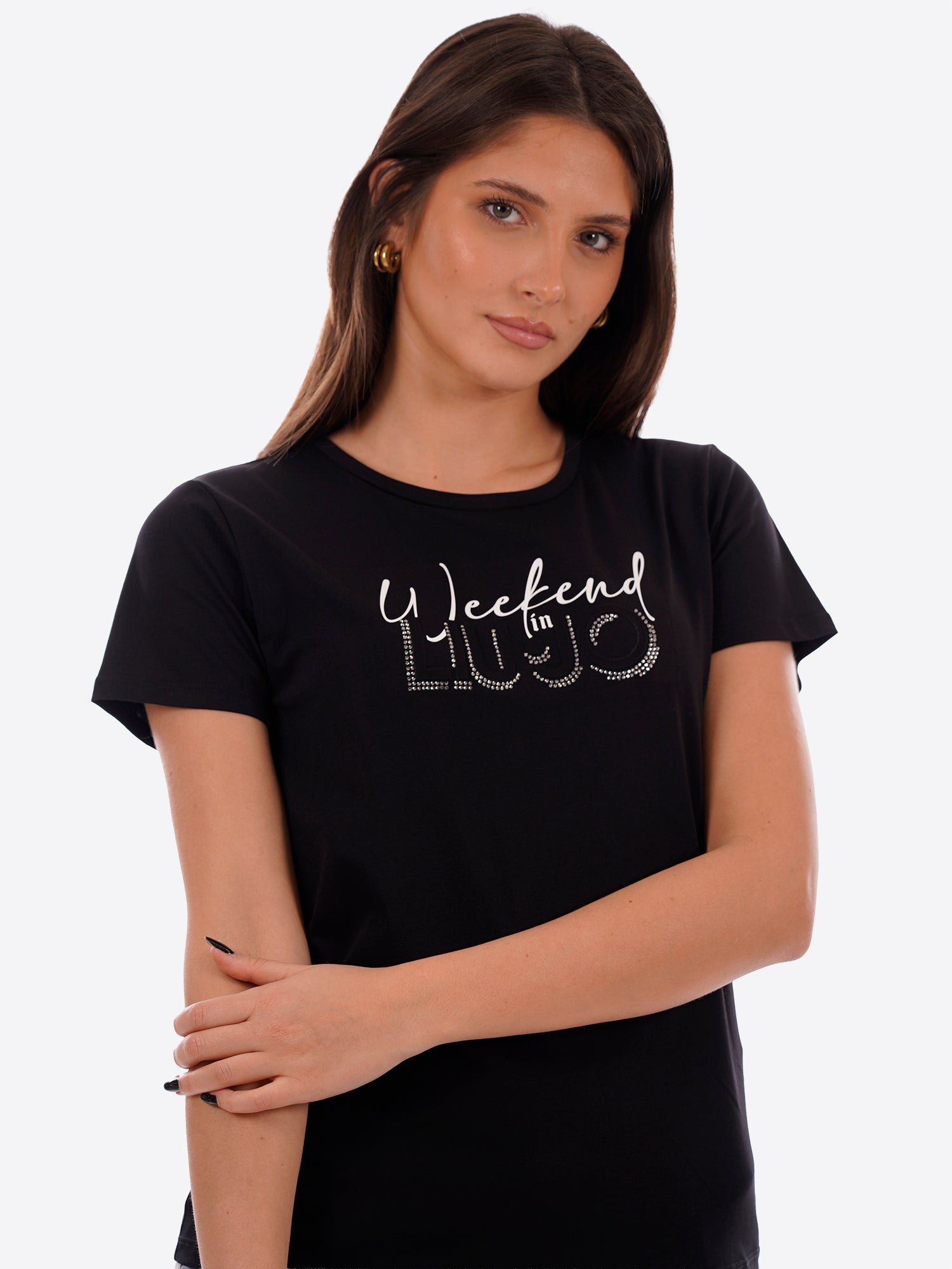 T-shirt LIU-JO SPORT da Donna - nero TA6252P9291 NERO