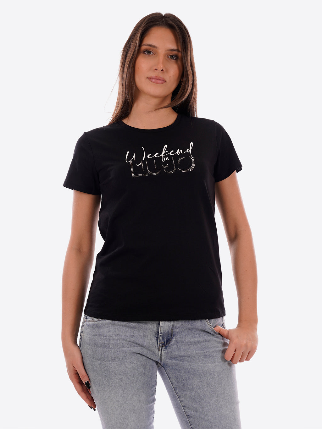 T-shirt LIU-JO SPORT da Donna - nero TA6252P9291 NERO