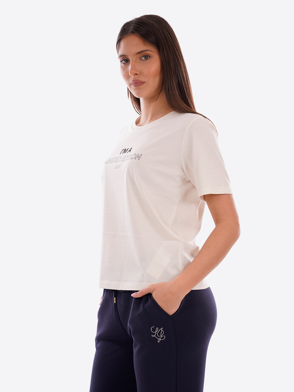 T-shirt LIU-JO SPORT da Donna - bianco TA6266P9200 BIANCO