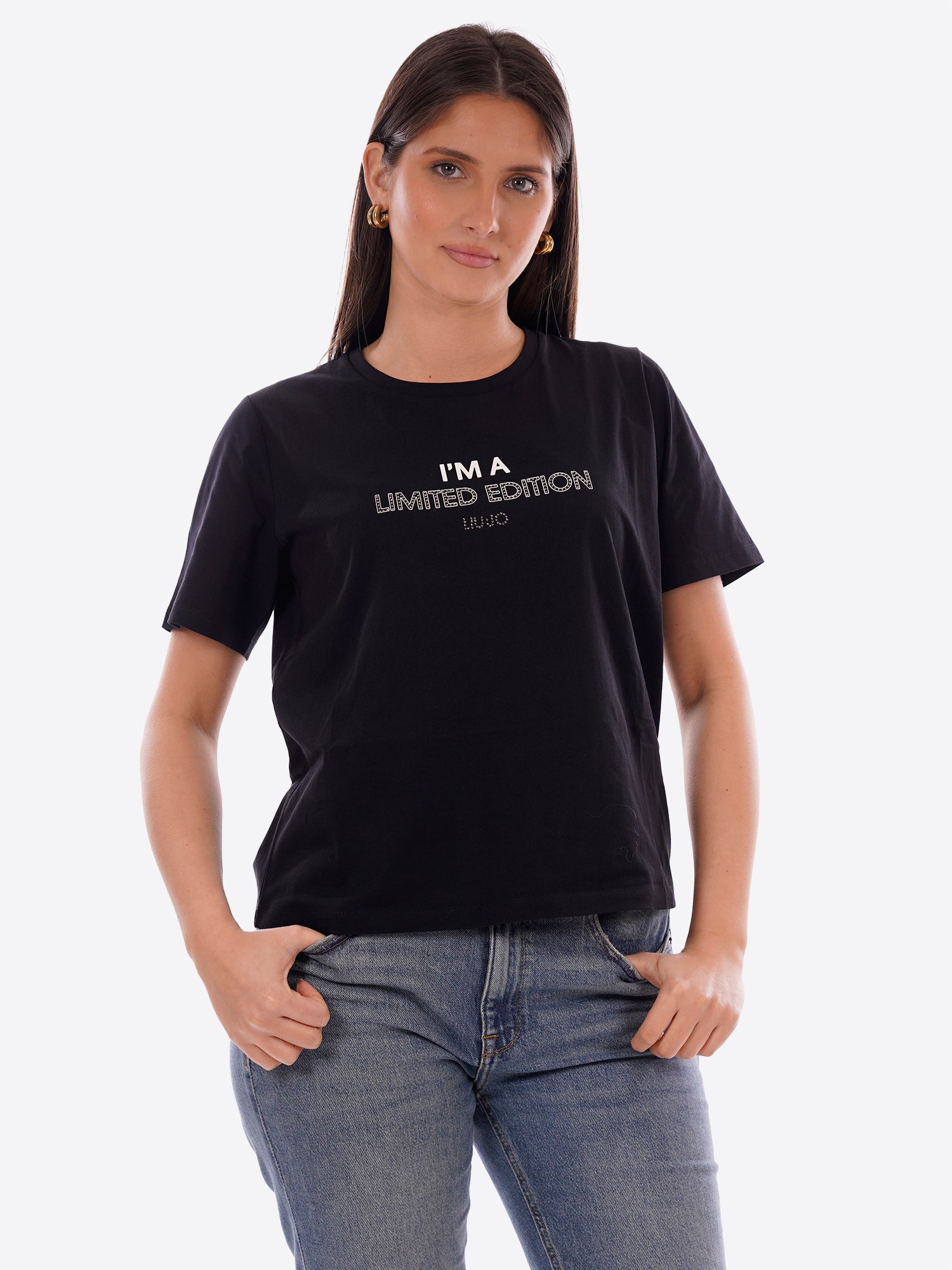 T-shirt LIU-JO SPORT da Donna - nero TA6266P9203 NERO