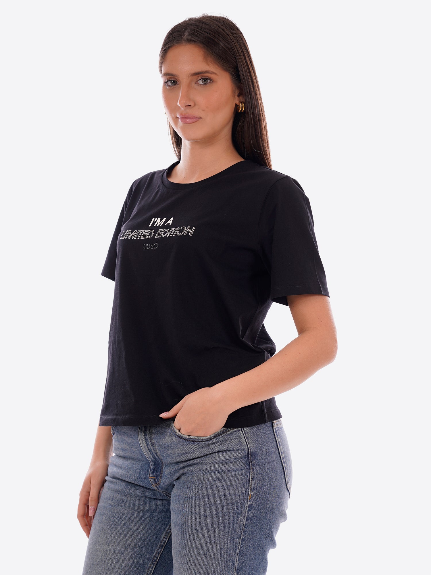 T-shirt LIU-JO SPORT da Donna - nero TA6266P9203 NERO