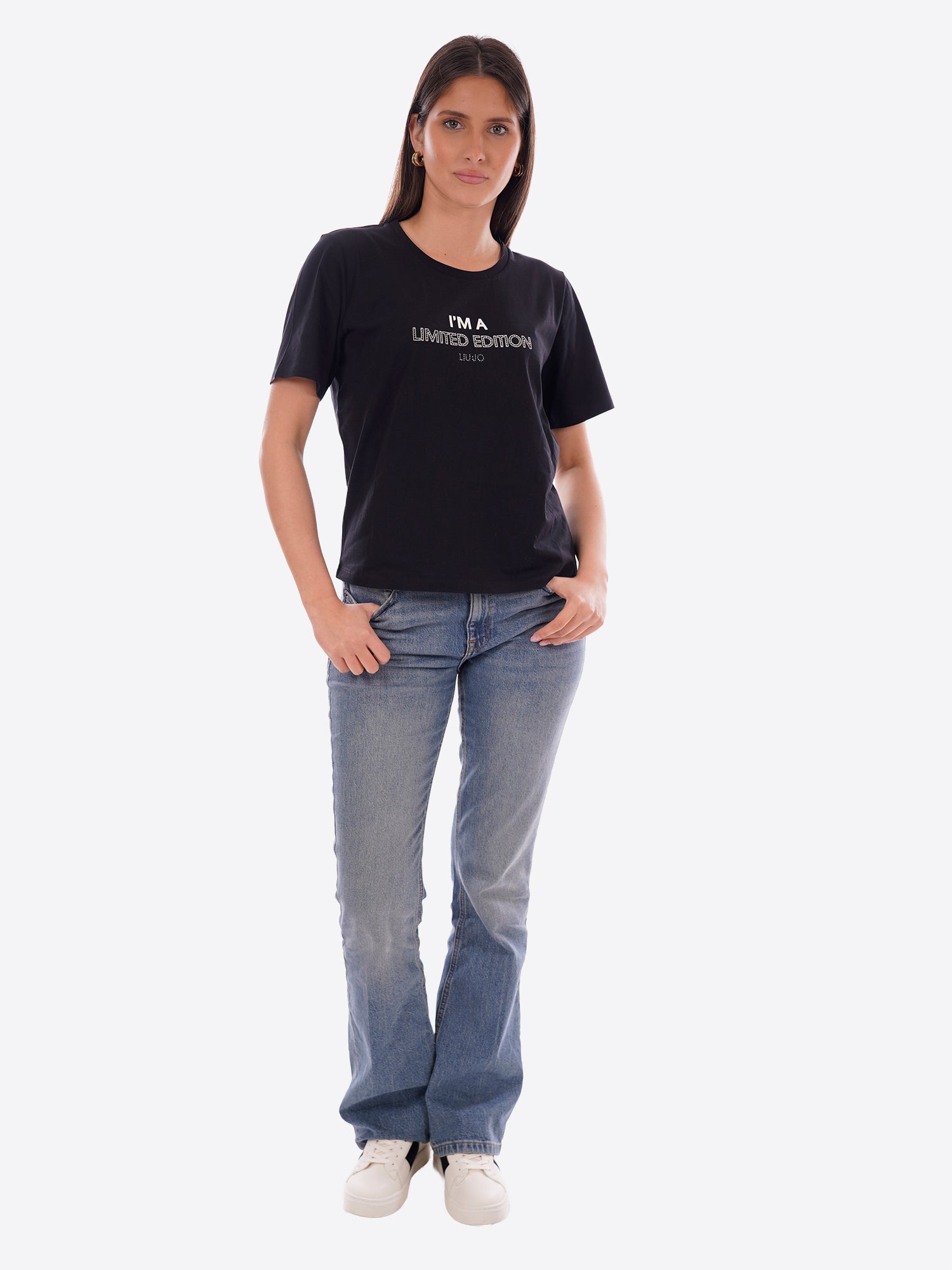 T-shirt LIU-JO SPORT da Donna - nero TA6266P9203 NERO
